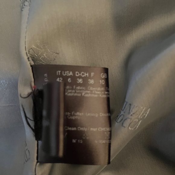 CINZIA ROCCA Wool and Cashmere Coat - Picture 5 of 7